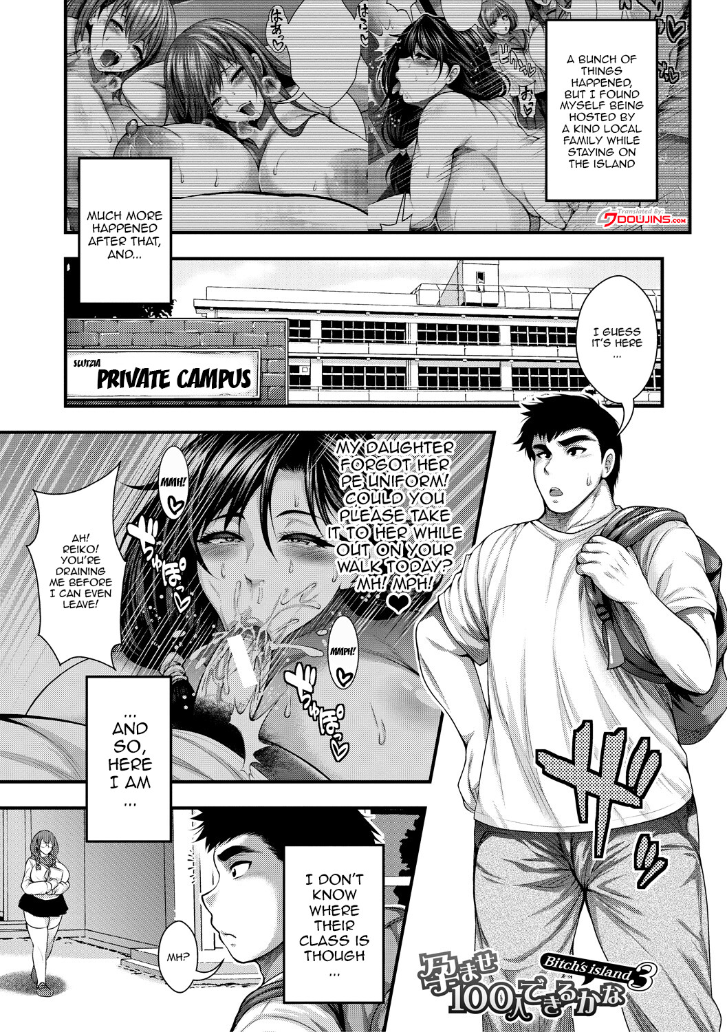 Hentai Manga Comic-I Wonder If I Can Creampie 100 Girls-Chapter 4-1
